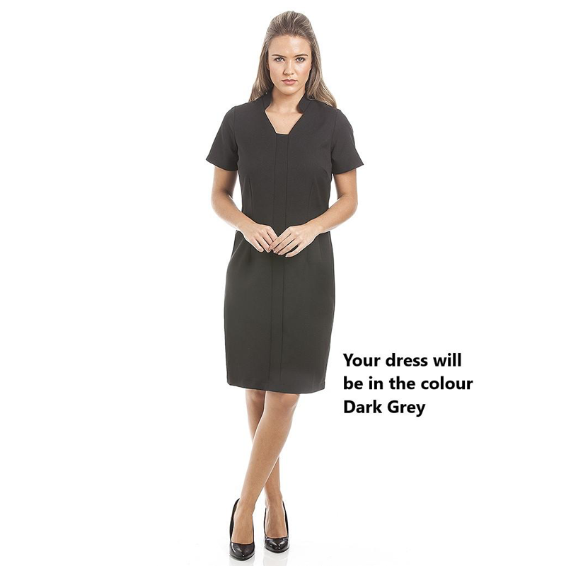 Monaco Dress Dark Grey