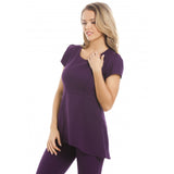 Paris Tunic Aubergine