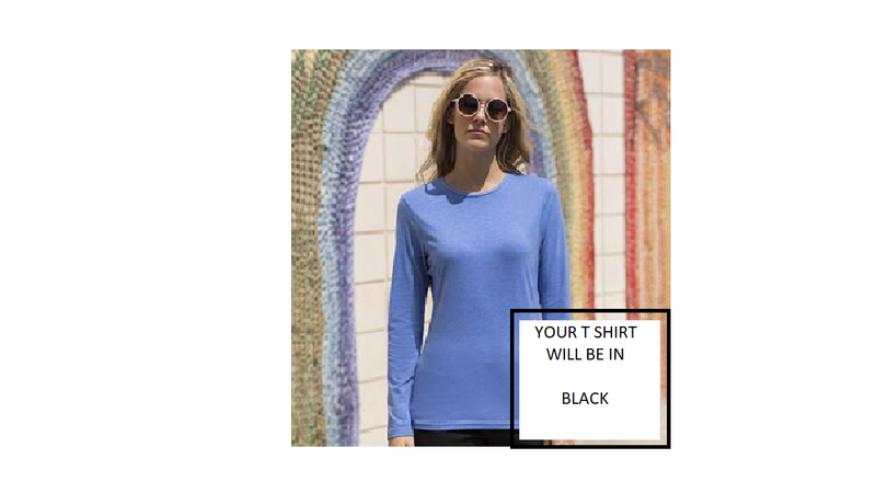 SK124/111 Long Sleeve Lycra T Shirt Black