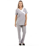 Ohio Tunic Light Grey / White