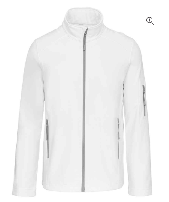 Ladies Softshell Jacket White - Manchester