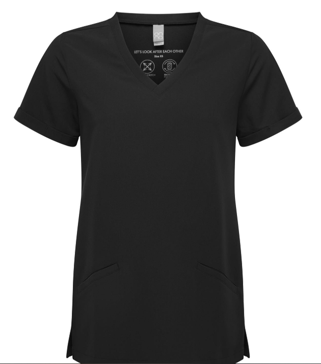 NN310 Scrub Tunic Black - Manchester