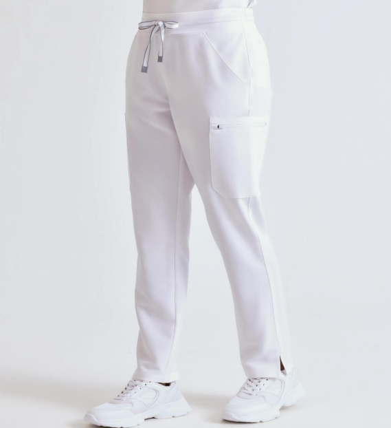 NN600 Scrub Cargo Trouser White - Gateshead
