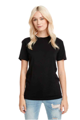 NX3600 Unisex Crew Neck T Shirt Black with Embroidery - Wigan & Leigh