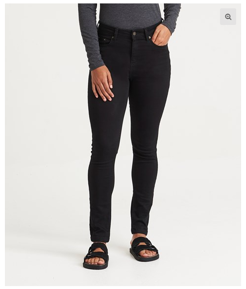 Ladies Jean Trouser Black - Peterborough