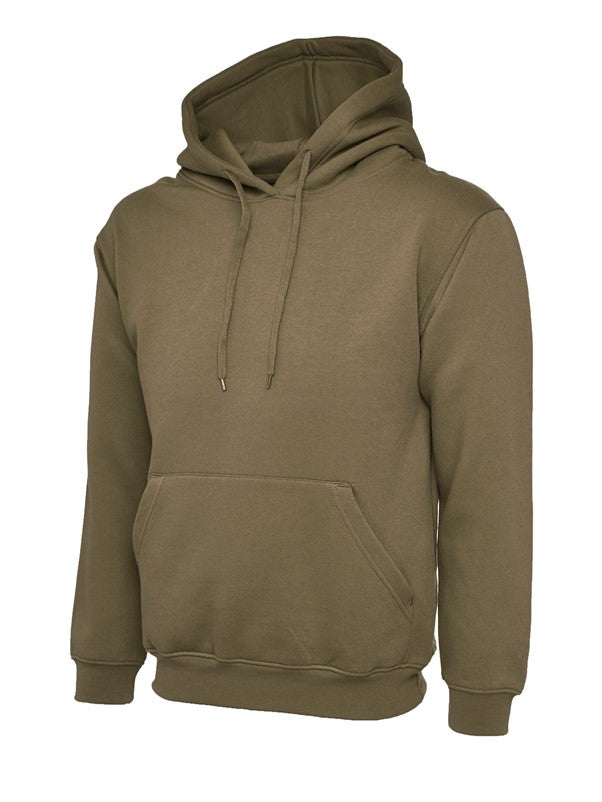 UC502 Military Green Unisex Overhead Hoodie - Highbury