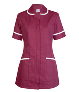 UC923 Scrub Tunic Maroon - Langley