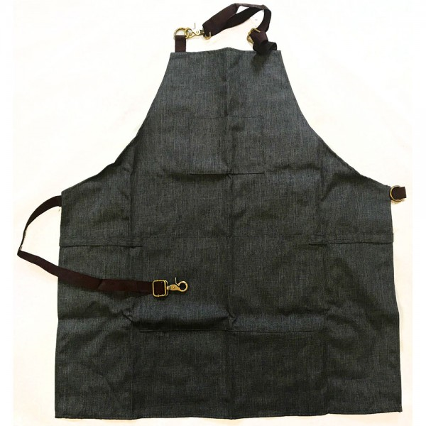 HT61706 CHARCOAL BARBERING APRON