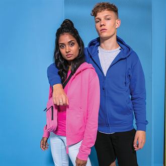 JH050 Unisex Black Hoodie - Highbury