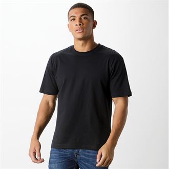 UC301 Short Sleeve T Shirt Black - Unisex Fit - Big Stu